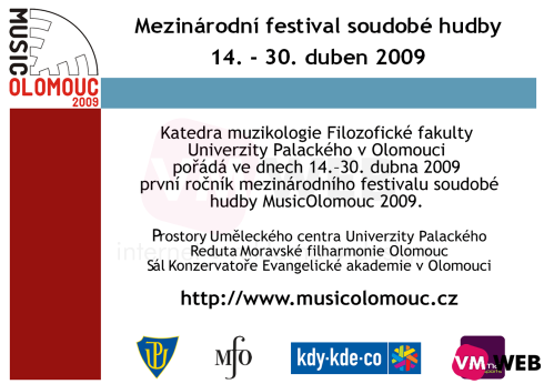 MusicOlomouc plakát